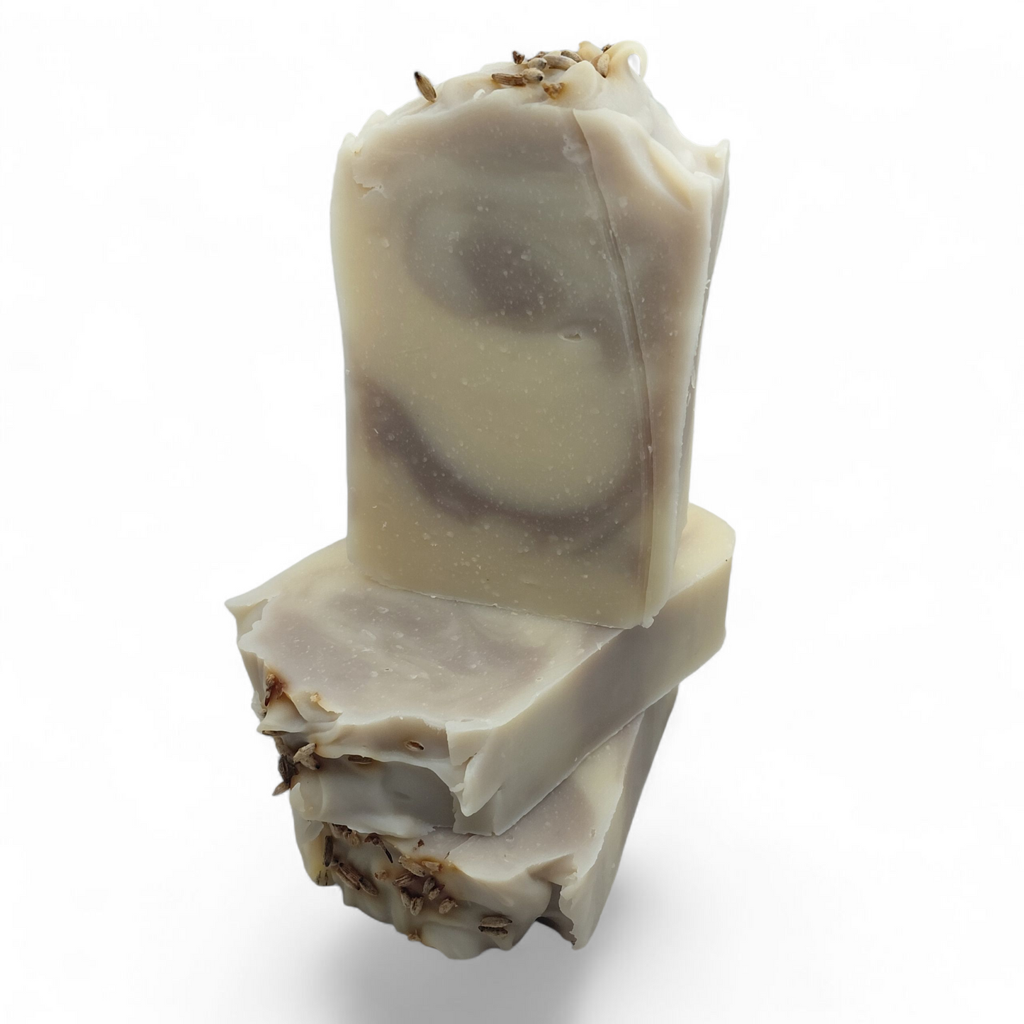 Still Waters - Goat's Milk Lavender Soap Bar with Natural Purple Swirl